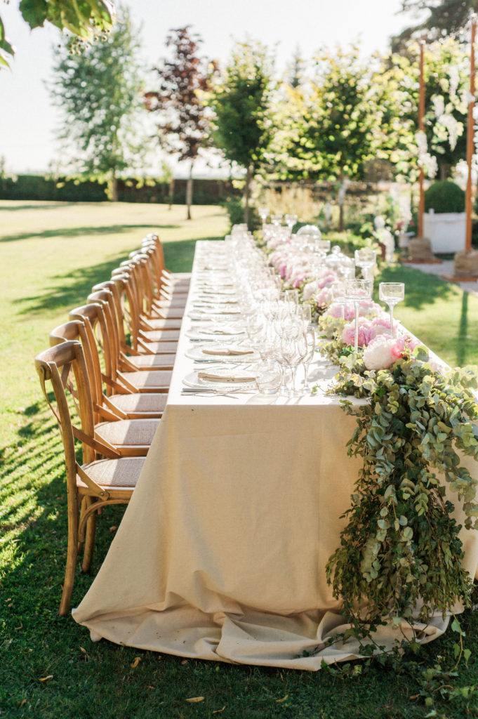 dîner champêtre mariage